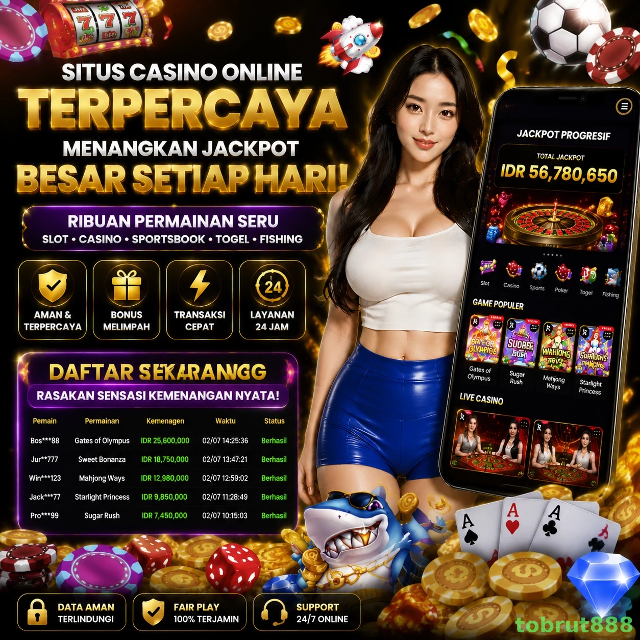 tobrut888 Komunitas Game
